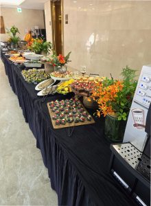 행사 도시락 배달 지역과 배...